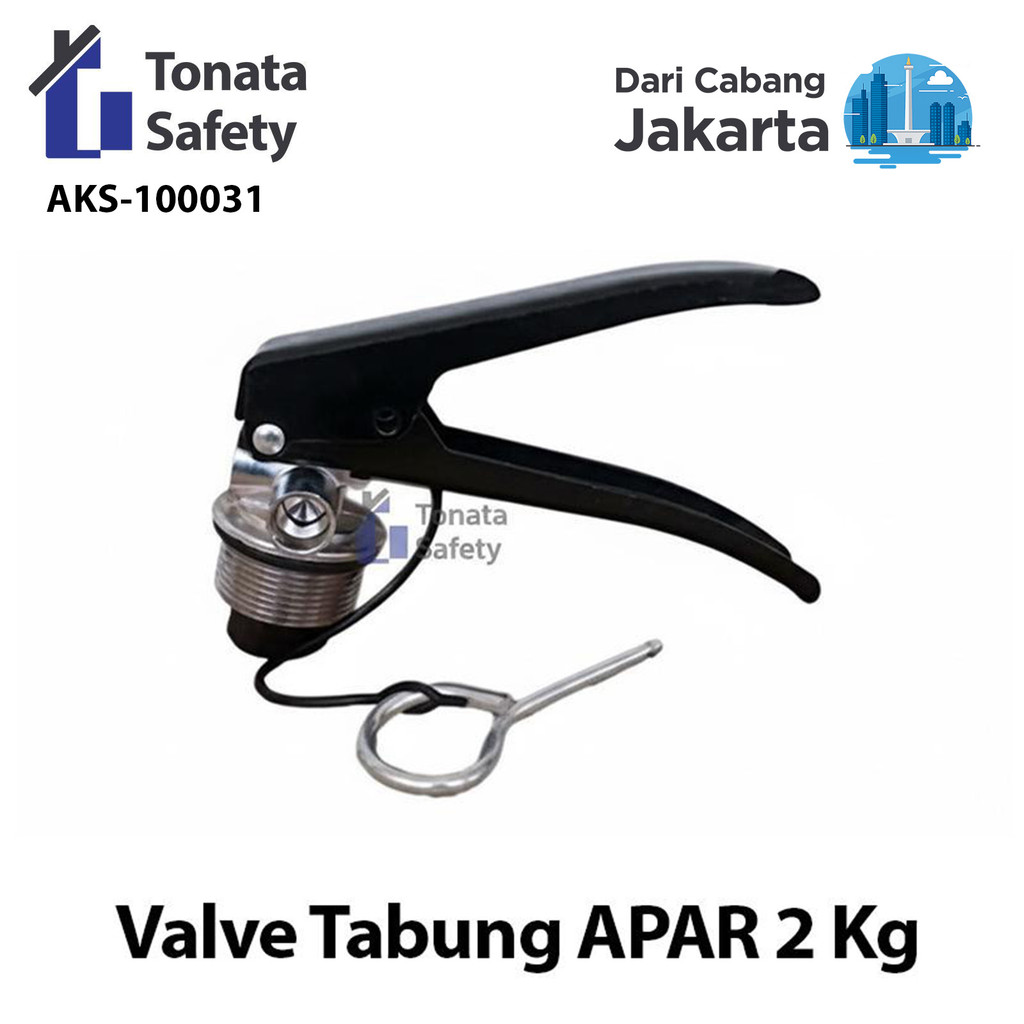 Valve Pengganti Tabung APAR Tonata 2 Kg / Valve Spare Part Pemadam Api 2 Kilogram / Valve Fire Extin