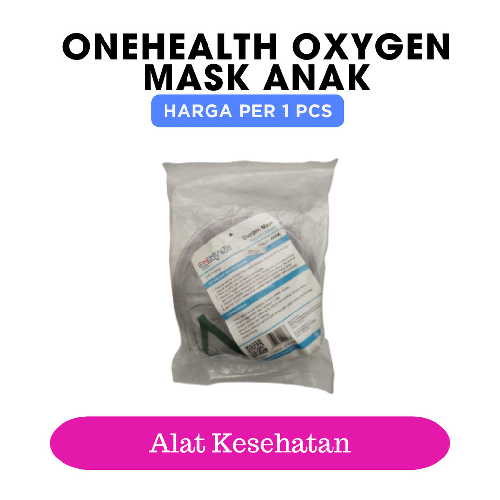 ONEHEALTH OXYGEN MASK ANAK (Bgv)