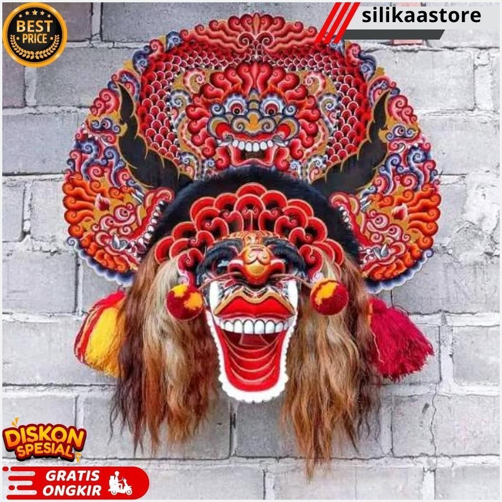 Topeng BarongaN Termurah Barongan Anak Sd Premium / Barongan / Caplokan /Caplokan | Permainan Tradis