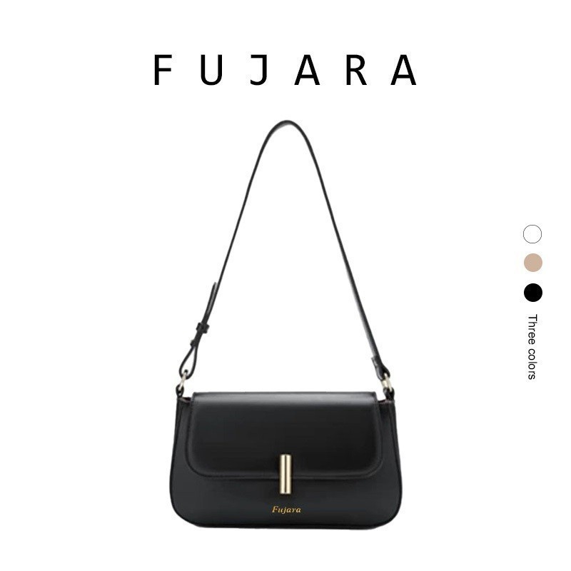 Tas Kantor Tas Selempang Wanita Tas Ketek Kulit Sintetis Armpit Bag Mini Tas Bahu Pendek Model Trend