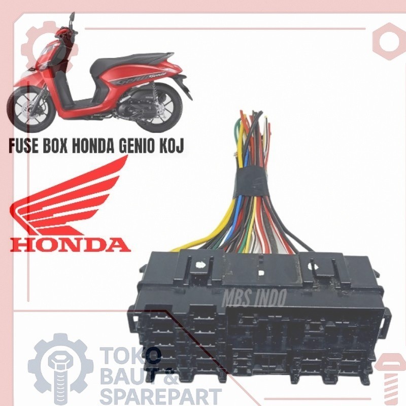 FUSE BOX HONDA GENIO ORIGINAL / RUMAH BOX SIKRING HONDA GENIO ORIGINAL KOJ / TEMPAT PUSAT SIKRING HO