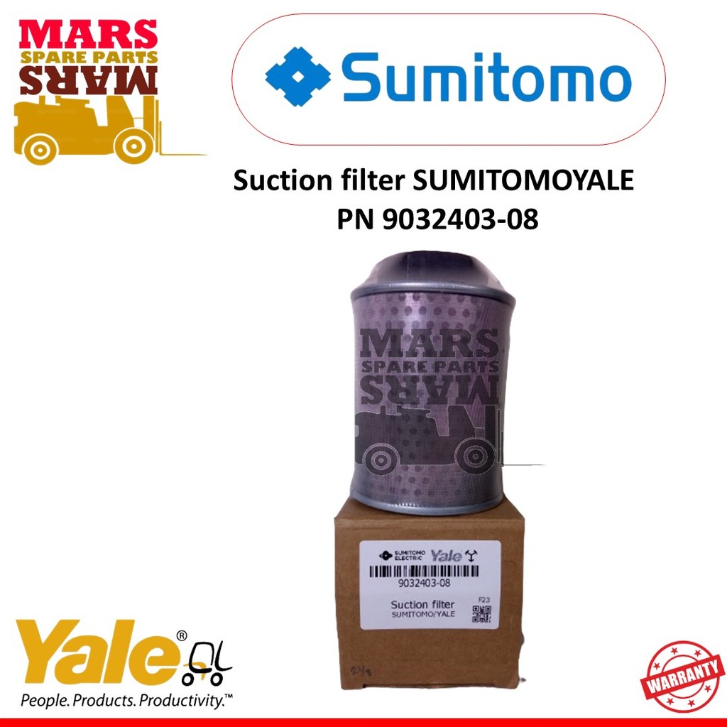 Hydraulic oil filter forklift Sumitomo-Yale pn 903240308