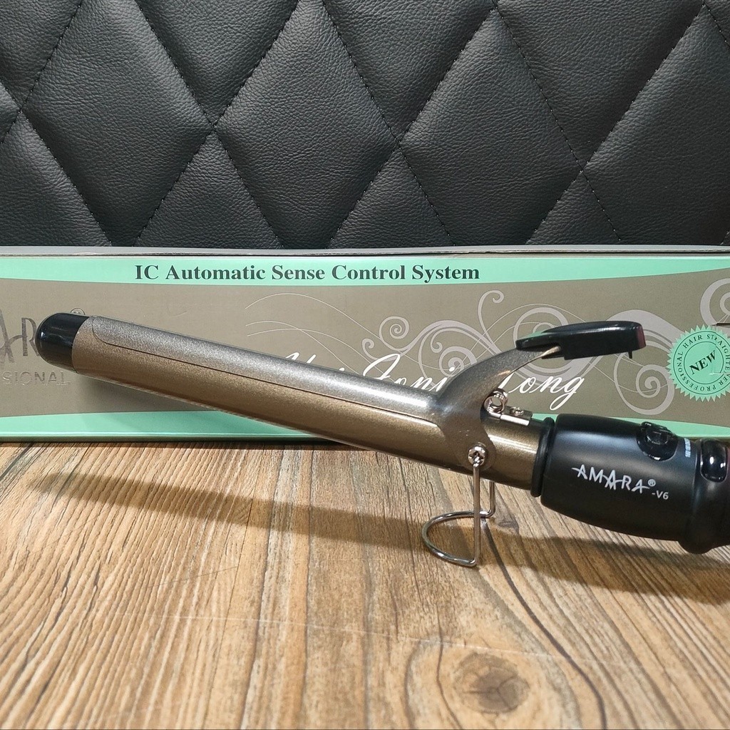 Catok Amara AM-V6 Catok Amara Curly V6 Alat Pengeriting Rambut Alat Curly 22mm 25mm 28mm