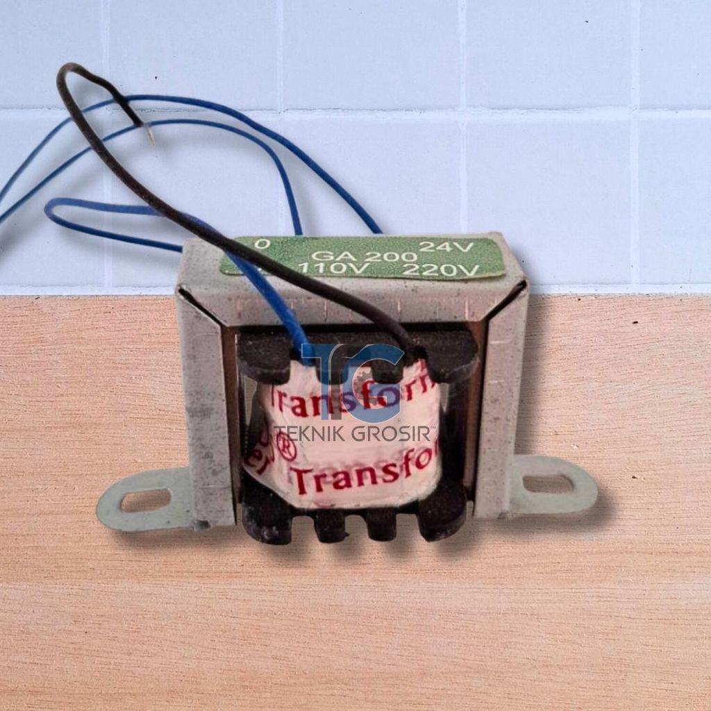 Trafo Step Down BDS GA200 220V ke 24V AC Transformator Booster TV Pengganti Trafo Lama