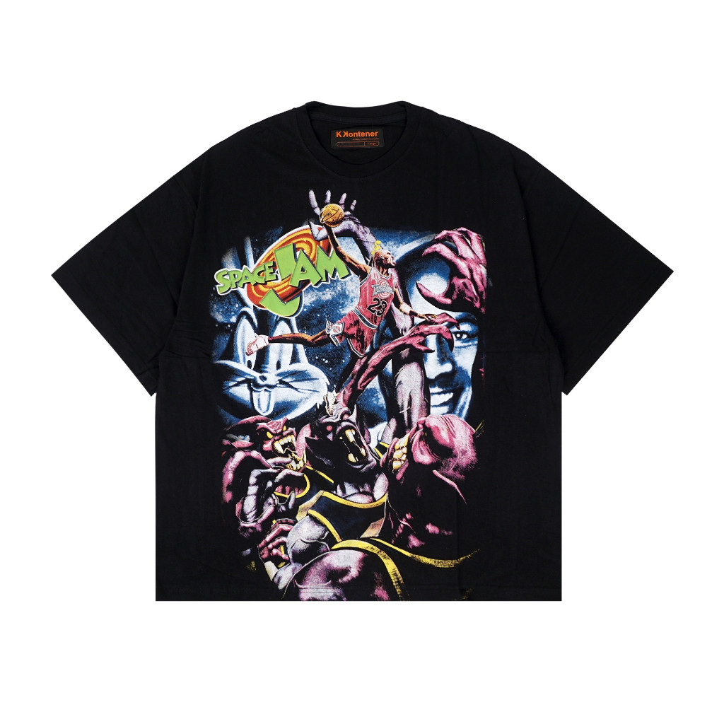 (Asli) Tshirt Oversized Nonwash Space Jam
