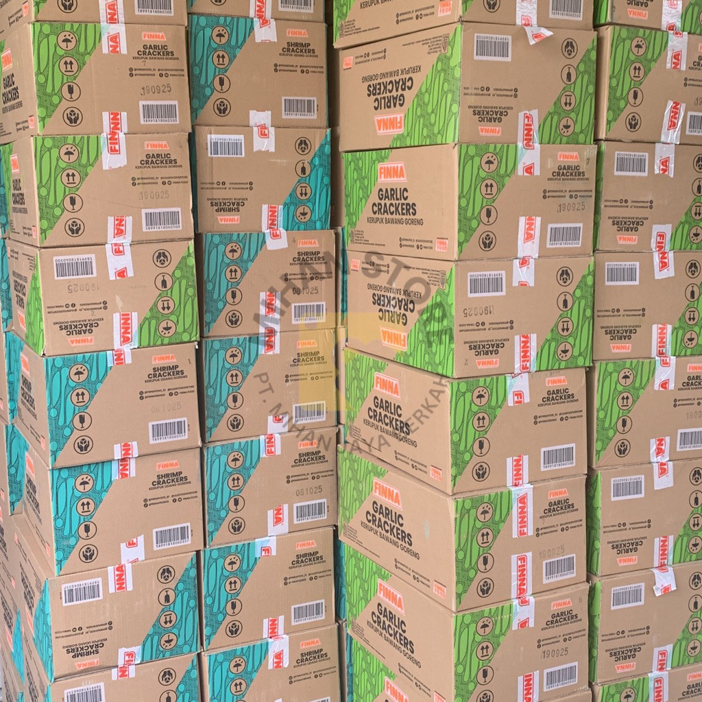 FINNA Shrimp Crackers Kerupuk Udang & Bawang Goreng Matang 10 gr | Finna Kerupuk Udang | Finna kerup