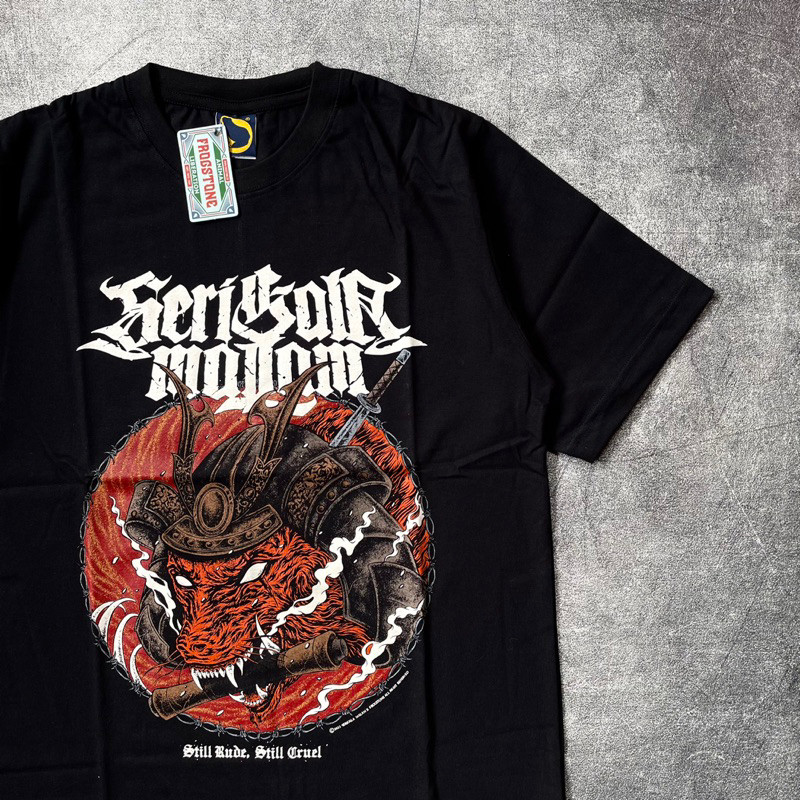 Tshirt SERIGALA MALAM - RONIN SKROOL Official Merchandise
