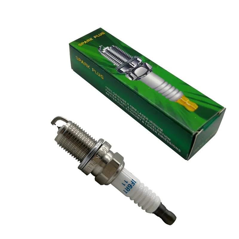 4 6pcs 100% genuine GREEN DOUBLE Iridium Spark Plug D-4589 for IFR6T11 IFR6J11 IFR5T11 IFR5J11 IK20T