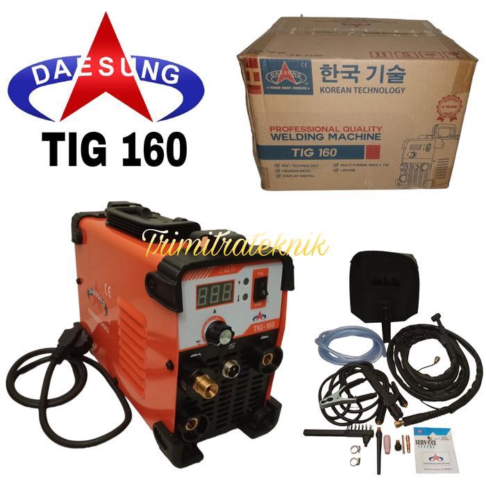 TIG DAESUNG 160 MESIN LAS TIG DAESUNG 160 FULLSET BERGARANSI RESMI