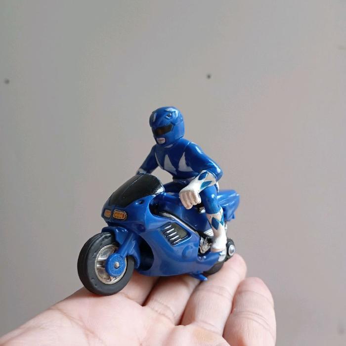 power rangers naik motor Mainan Loose