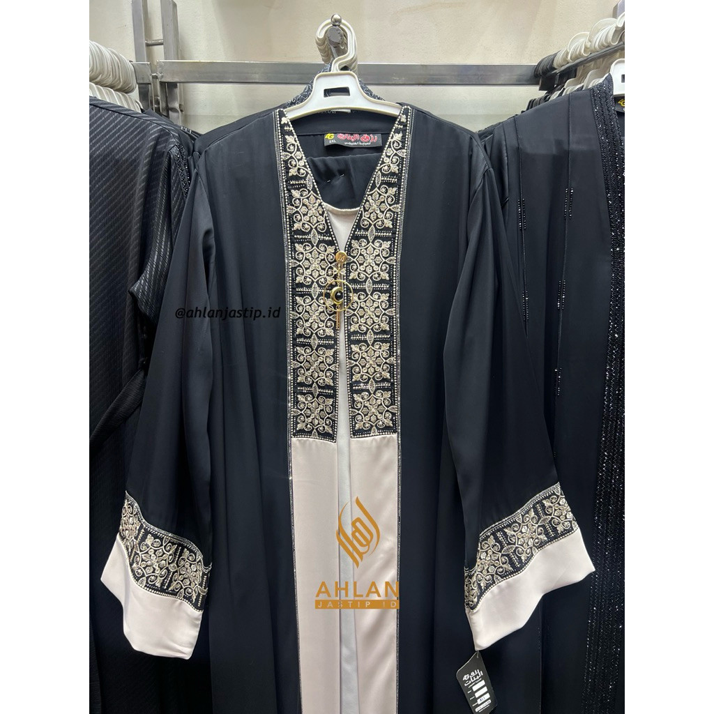 PROMO original ABAYA HITAM BORDER MEWAH || ABAYA IMPOR MESIR ORIGINAL