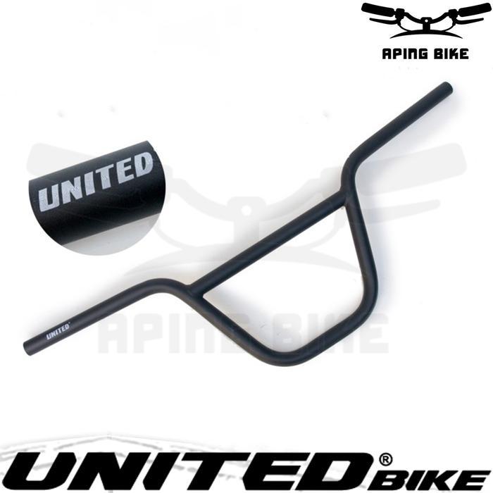 Stang United 206 Hitam Stang Sepeda BMX 20 Handlebar Sepeda BMX
