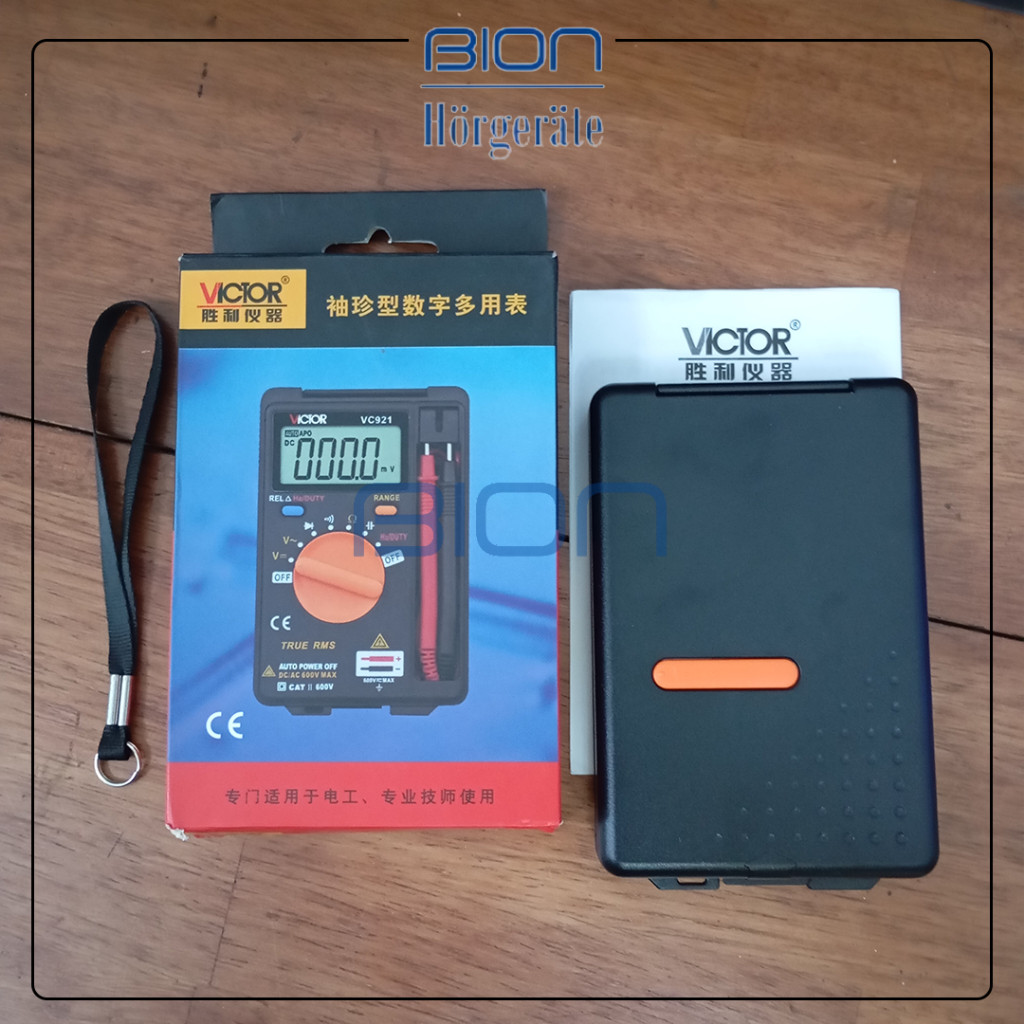 BION MULTI METER AVO AVOMETER VC 921 ORI MULTITESTER DIGITAL VICTOR VC921