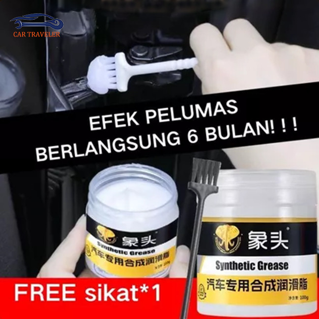 100g Gemuk Pelumas Mobil / Tahan Panas Gemuk Pelumas Bearing Oli Gemuk Bearing Lithium COD
