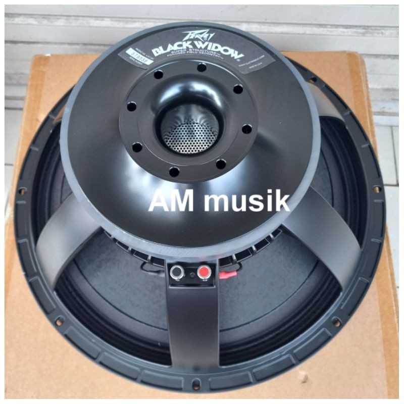 SPEAKER COMPONENT PEAVEY PRO RIDER/BLACK WIDOW 18 INCH VC 4 INCH TULANG BABET MAGNET TEBAL 1200 WATT