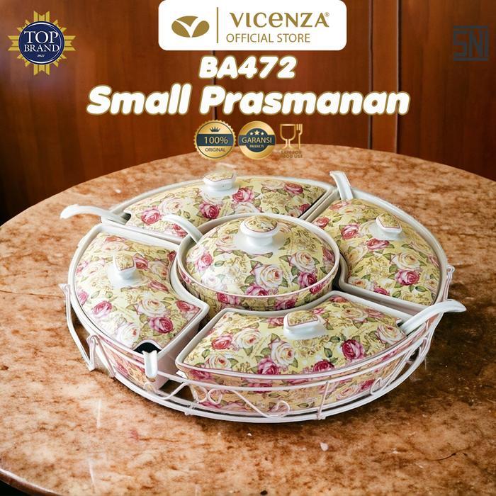 Vicenza Small Prasmanan Kecil BA472 Motif Mawar