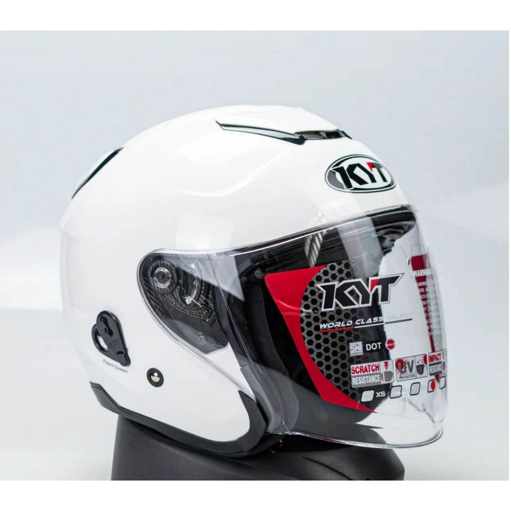 Helm KYT Kyoto mirip Asli 100% SNI Bonus sticker KYT.