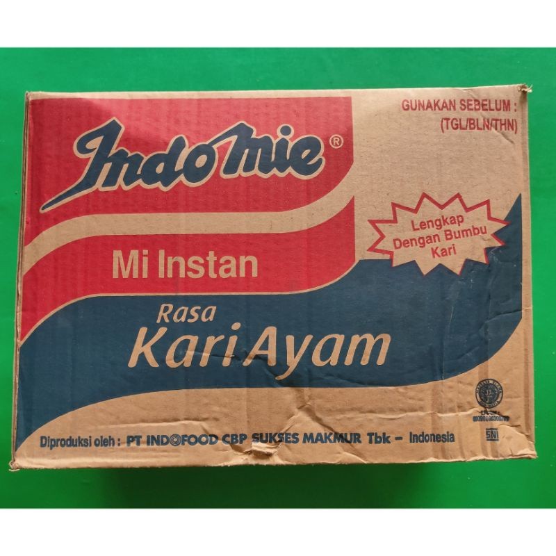 Indomie Kari Ayam 1 dus