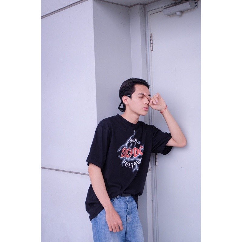 SCAPP.ID | ACDC | OVERSIZED TEE Kaos Unisex