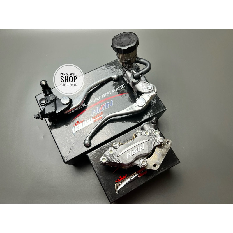 MASTER REM NISSIN SAMURAI RADIAL DAN KALIPER 4 PISTON