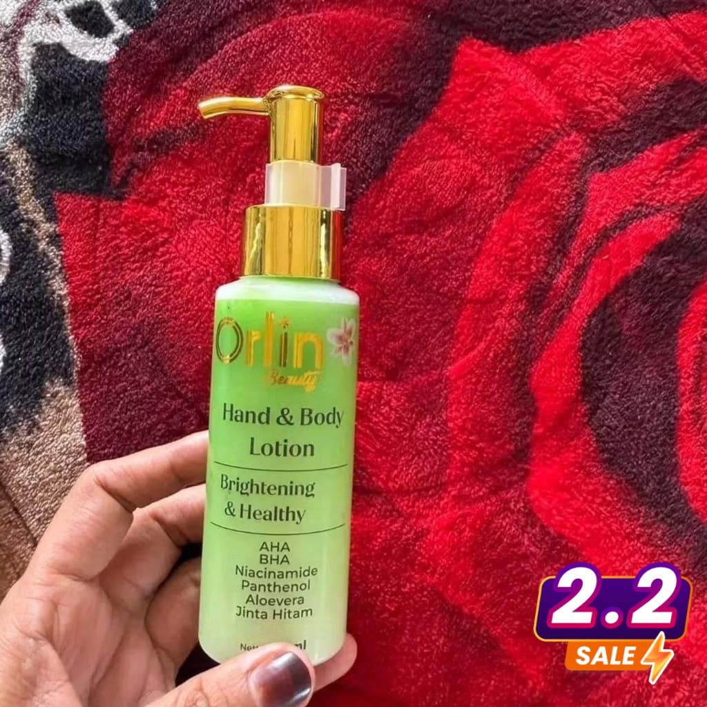 HB Extra Whitening Orlin Beauty Handbody Lotion/HB booster Orlin Beauty BPOM