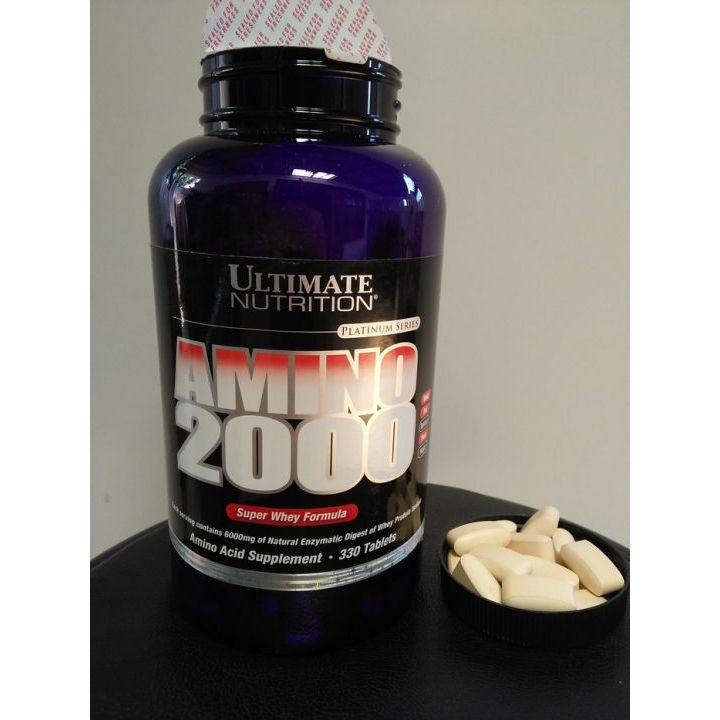 Un Ultimate Nutrition Amino 2000 2002 1 Tabs (Eceran) (Beli 30 Caps ++ bonus Botol)