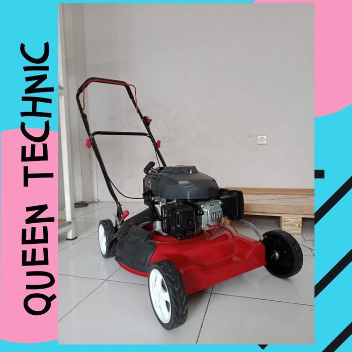 Mesin potong rumput dorong bensin gasoline lawn mower BADJA bensin 4tk