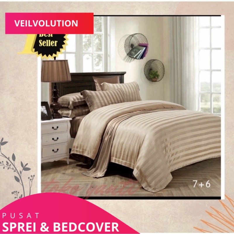 Bedcover Set Micro Tencels Salur Premium