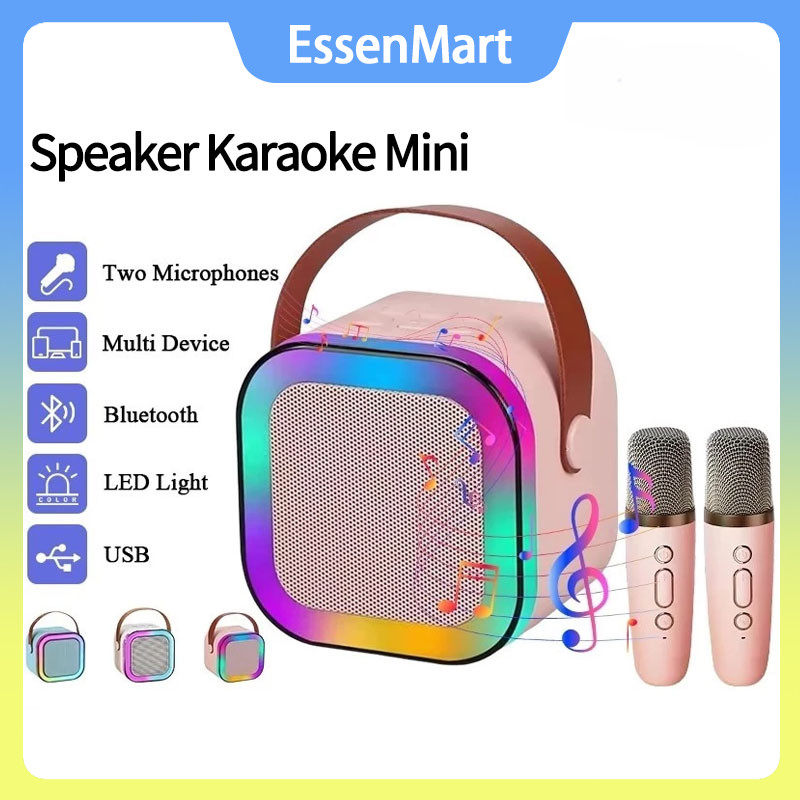 Speaker Bluetooth Plus Mic / Stereo Amplifier Party Wireless Mini