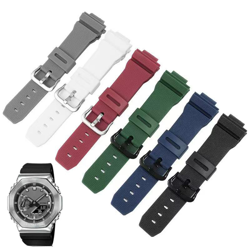 Wat accessories Band For Casio G-Shock GM-2100 GM-S2100 GA-2100 GM-5600/GA5600 silicone men's sports