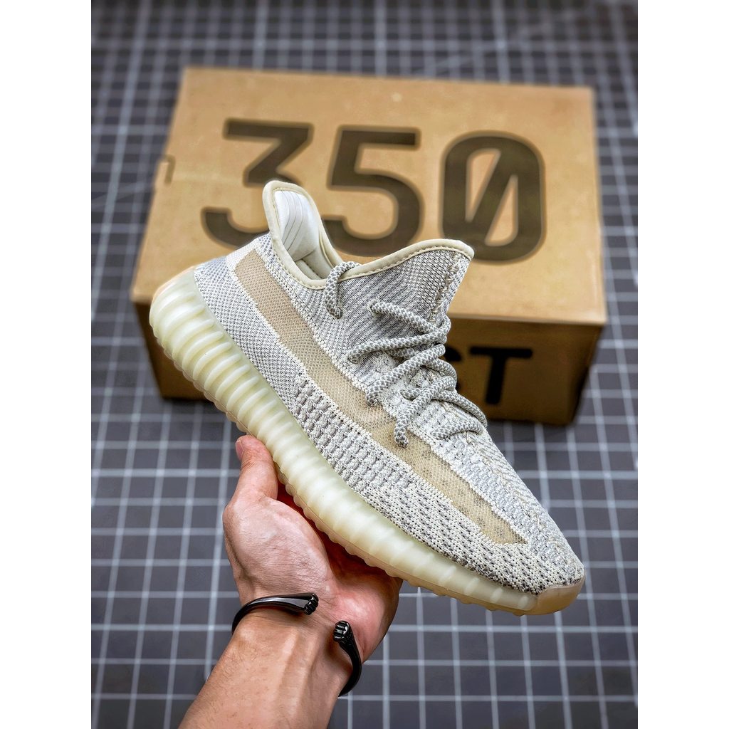Adidas Yeezy 350 V2 Sesame Original Sepatu Valentine Hadiah Couple