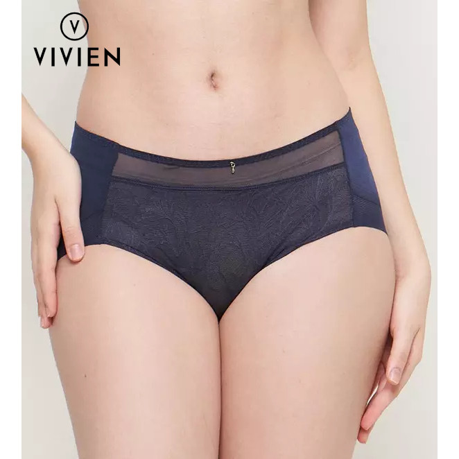 Celana Dalam Wanita VIVIEN Panty Seamless size M L XL Model Midi Pakaian Dalam / Underwear  A704 By 