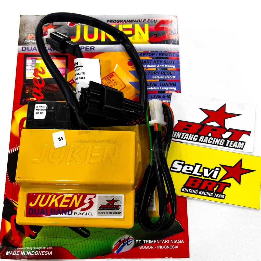 ECU BRT JUKEN 5 NINJA 250 RR MONO FI RACING TURBO DUALBAND