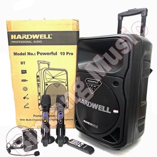 SPEAKER PORTABLE HARDWELL POWERFULL10 ORIGINAL speaker hardwell powerfull 10 inch