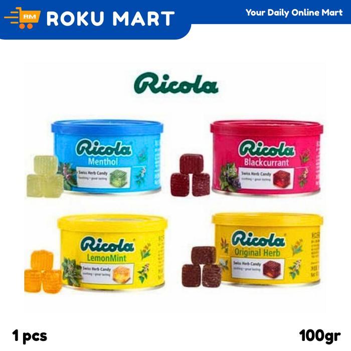 Ricola 100 g / Permen Ricola Swiss Herb Candy 100gr
