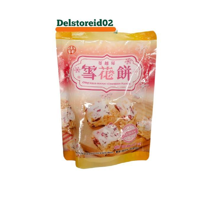 O'day mille nougat cranberry flavor 90gr