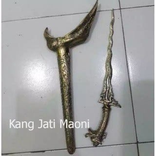 keris ladrang full kuningan Asli Paling Mewah Ftr544