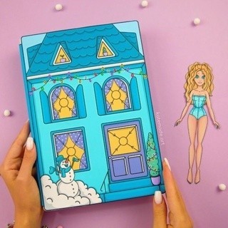PAPER DOLL HOUSE 2 (Winter HOUSE)