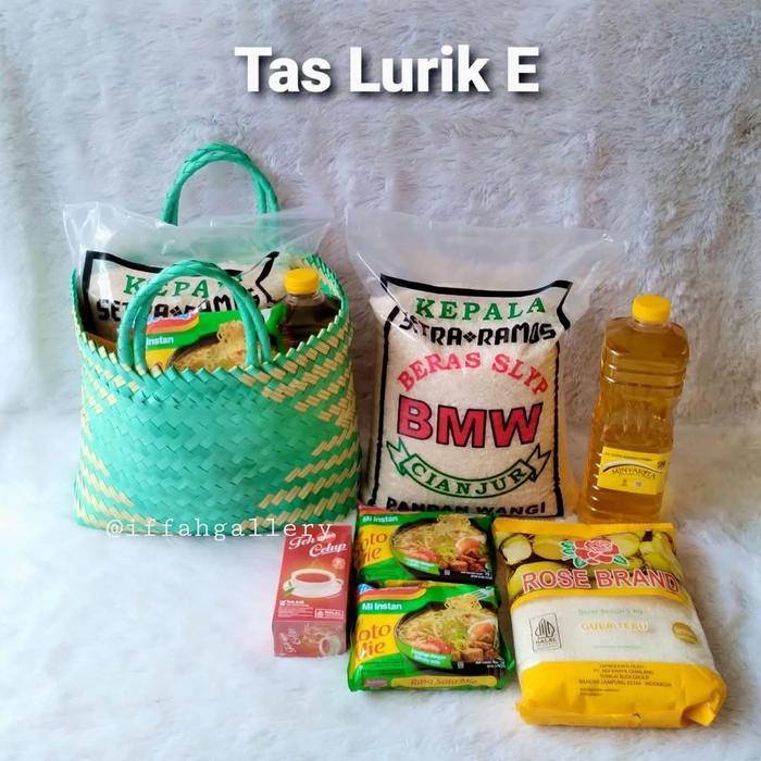 [AROMA FOOD] Paket Sembako Tas Lurik E Sembako Murah Ramadhan dan Parcel Lebaran