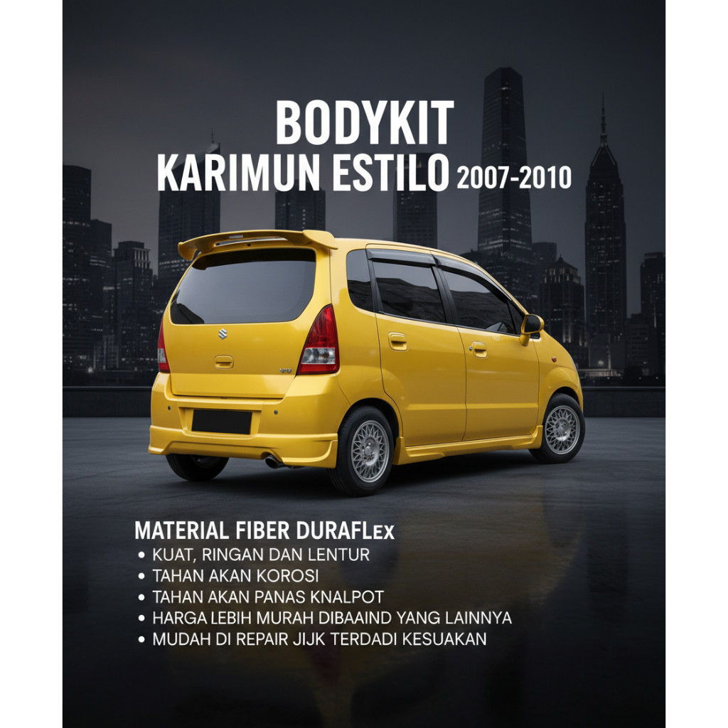 cicilan 0% bodykit karimun estilo 2007 -2010  bodikit karimun estilo body kit karimun estilo