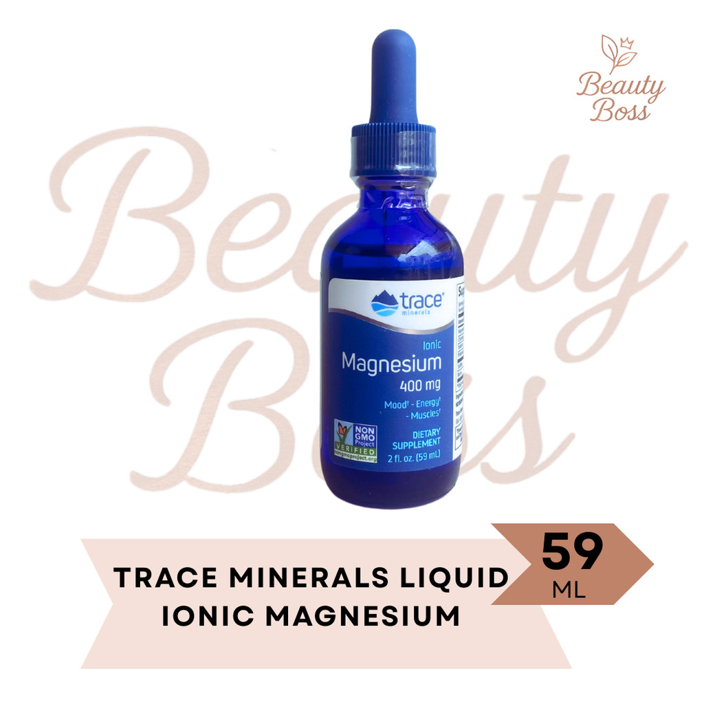 Trace Minerals Liquid Ionic Magnesium 59ml ORI Energy Production Mood Booster