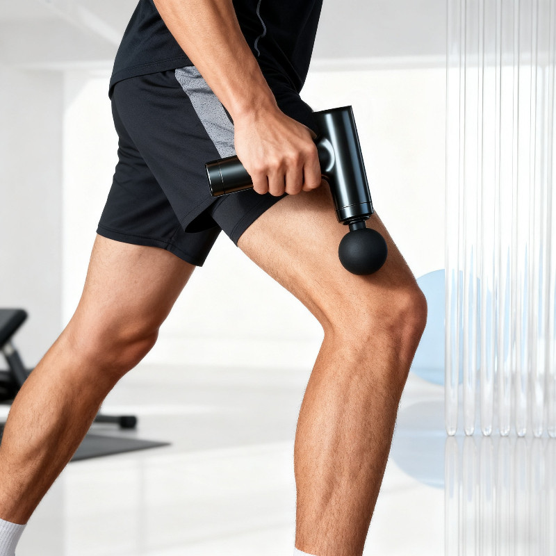 New Mini Handheld Vibration Massage Gun  Portable Muscle Relaxation Electric Massager FitnessVibrato