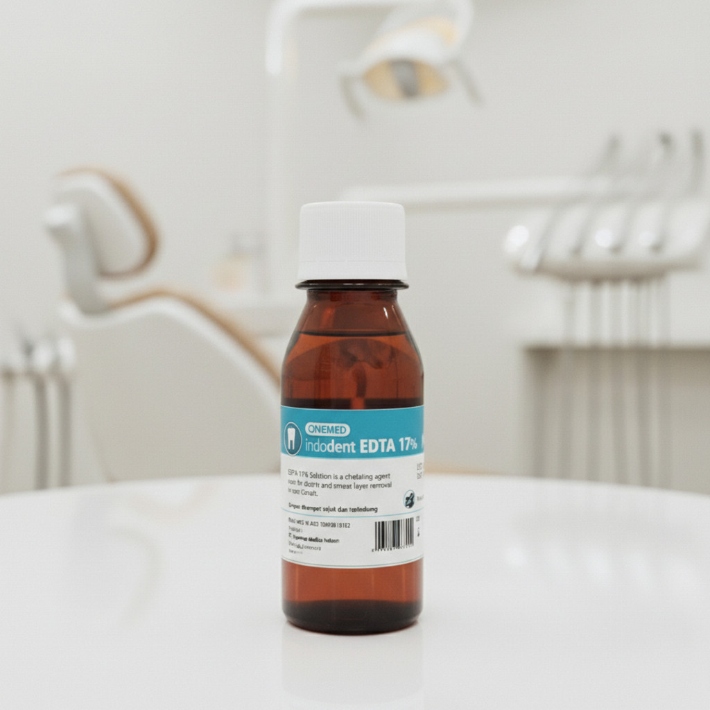 EDTA 17% Dental Solution – Cairan Chelating Endodontik untuk Smear Layer Removal