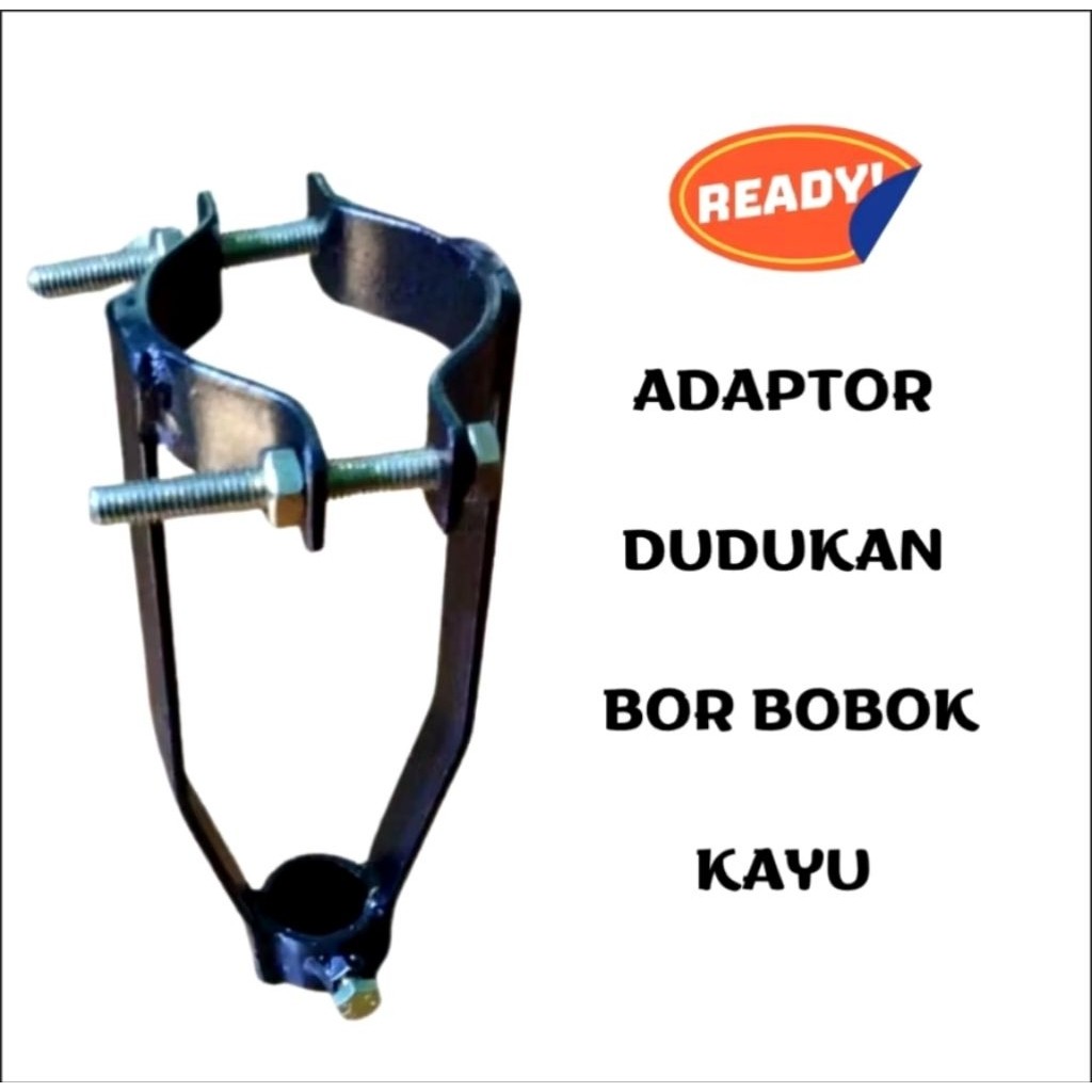 Dudukan adaptor mata bor bobok kayu/ dudukan mata bor