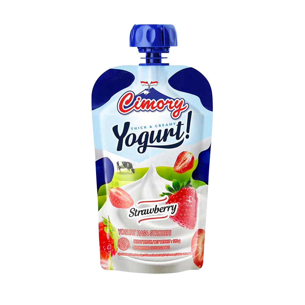CIMORY YOGURT SQUEEZE STRAWBERRY 120GR