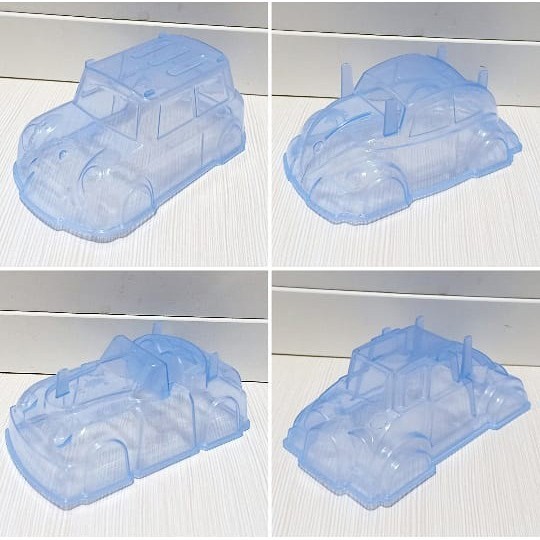 Nishant- Cetakan Mobil Mobilan Bento Nasi Tumpeng Kuning Ulang Tahun Agar Jelly 1Set 4Pcs