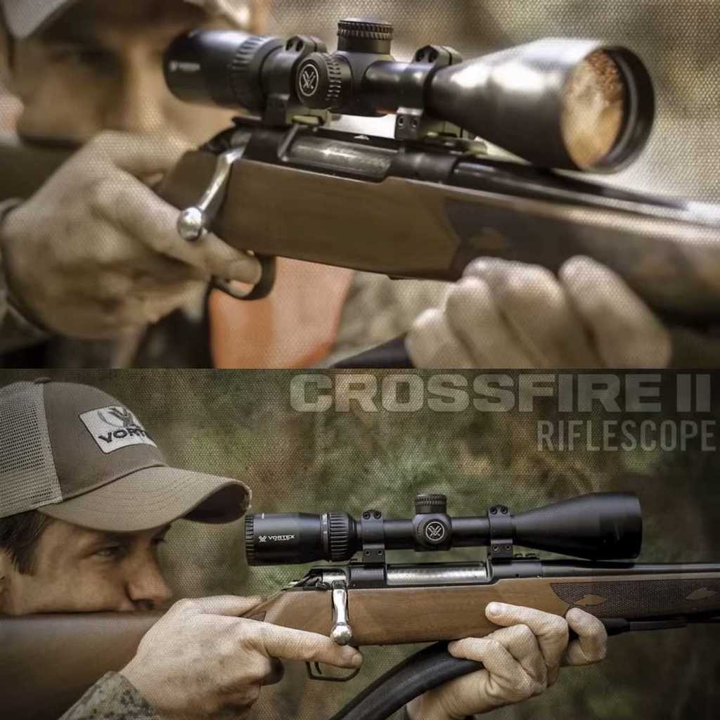 Vortex Crossfire II Rifle Tactical Scope Hunt Crosshair V-PLEX 2-7x32 - CF2-31001 - FEB26-02