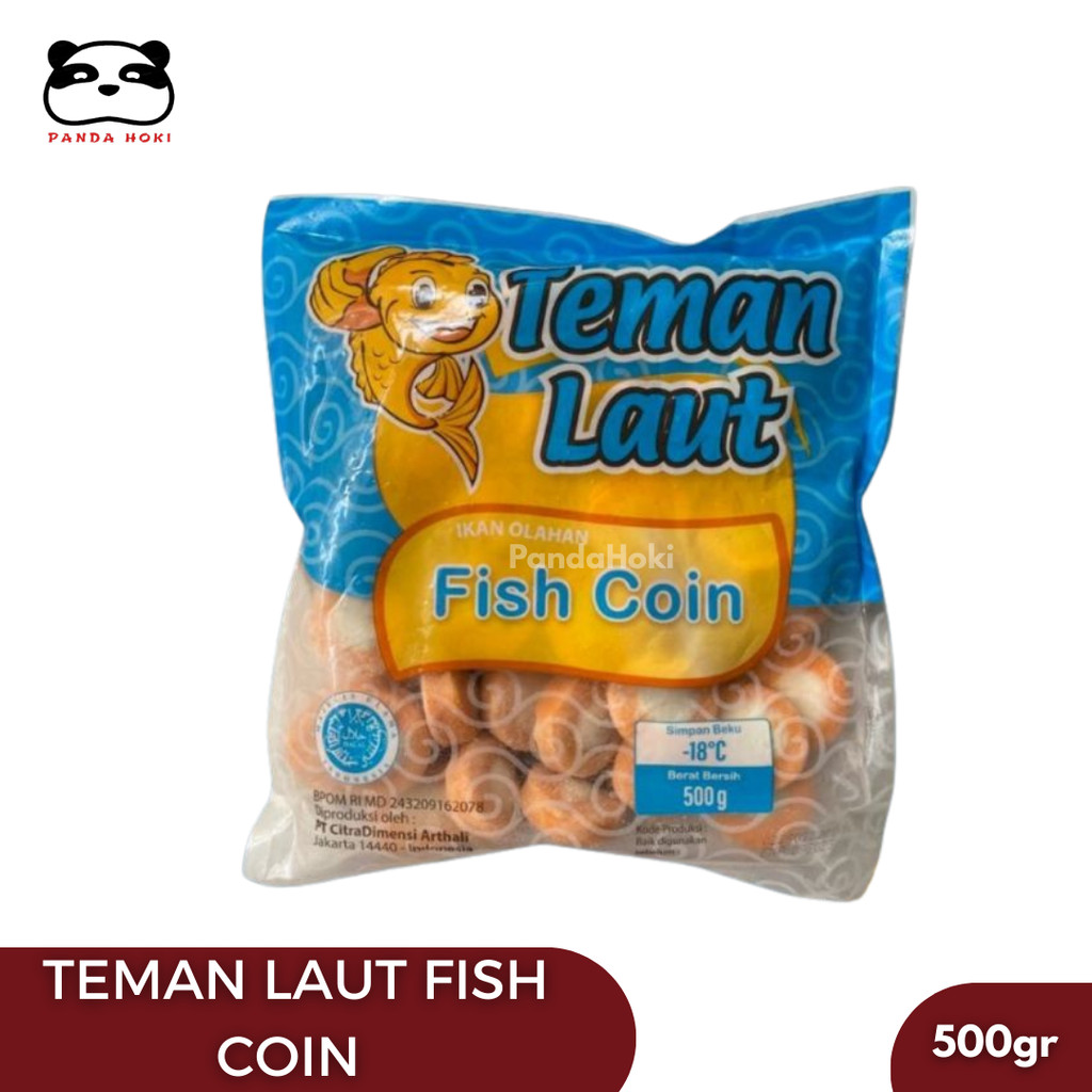 Teman Laut Fish Coin / Koin Ikan 500gr