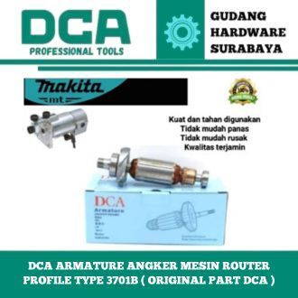 DCA armature angker mesin router profile type 3701B ( original part dca )