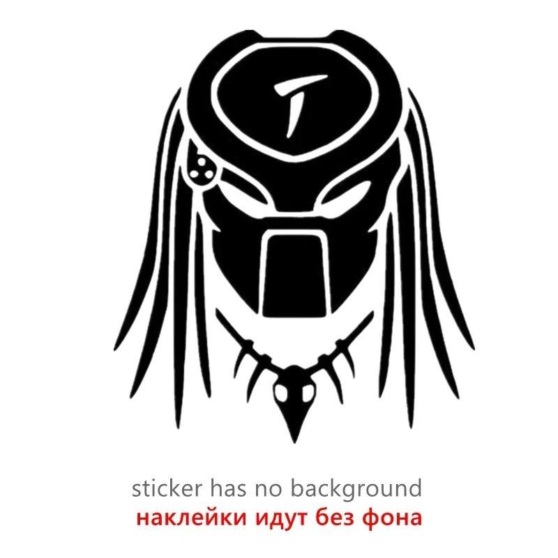 Car Sticker Alien Predator Alien Ufo Reflective Decal Waterproof Car Auto Stickers for Bumper Rear W